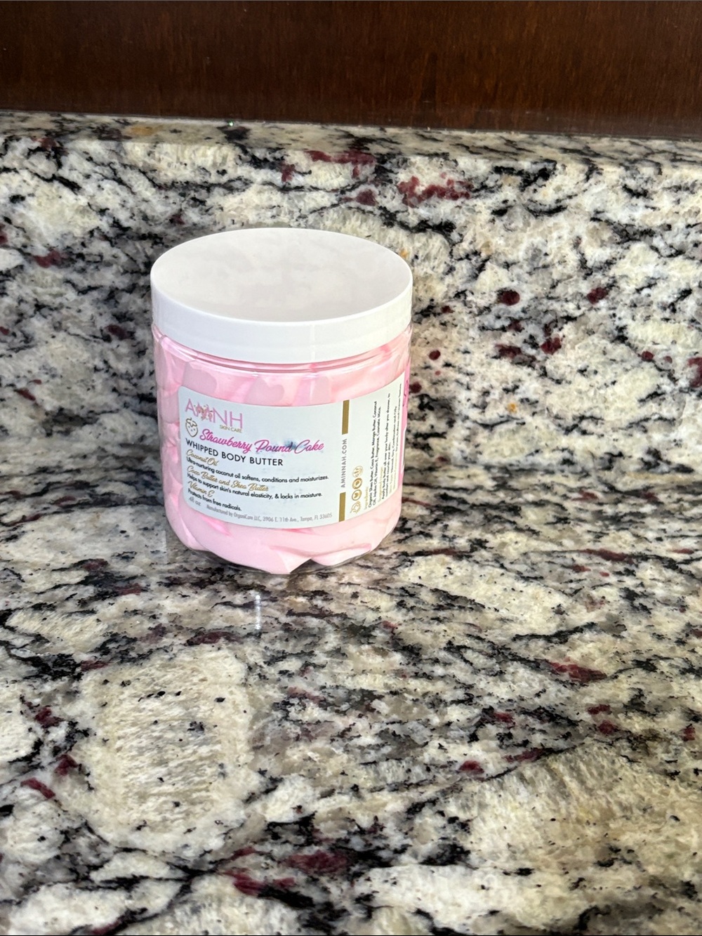 Aminnah Strawberry Pound Cake Body Butter